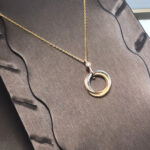 【Valleron Jewelry】TRINITY SILVER GOLD PINK GOLD NECKLACE - Image 5
