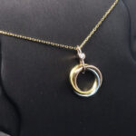 【Valleron Jewelry】TRINITY SILVER GOLD PINK GOLD NECKLACE - Image 6