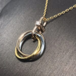 【Valleron Jewelry】TRINITY SILVER GOLD PINK GOLD NECKLACE - Image 7