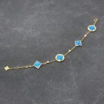 【Valeron Jewelry】STAR AND SUN TURQUOISE 4 MOTIFS 3 DIAMONDS - Image 3