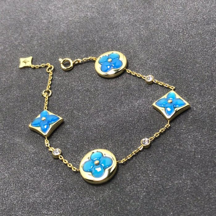【Valeron Jewelry】STAR AND SUN TURQUOISE 4 MOTIFS 3 DIAMONDS - Image 1