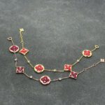 【Valeron Jewelry】STAR AND SUN CARNELIAN 4 MOTIFS 3 DIAMONDS - Image 3