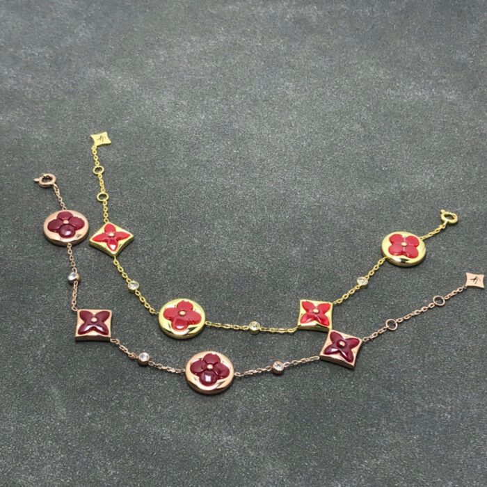 【Valeron Jewelry】STAR AND SUN CARNELIAN 4 MOTIFS 3 DIAMONDS - Image 3