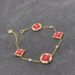 【Valeron Jewelry】STAR AND SUN CARNELIAN 4 MOTIFS 3 DIAMONDS