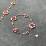 【Valeron Jewelry】STAR AND SUN CARNELIAN 4 MOTIFS 3 DIAMONDS - Image 2