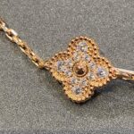 【Valleron Jewelry】CLOVER 5 MOTIFS  FULL DIAMOND BRACELET - Image 8