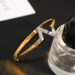 【Valleron Jewelry】VOLTE UPSITE DOWN GOLD DIAMOND BRACELET - Image 4