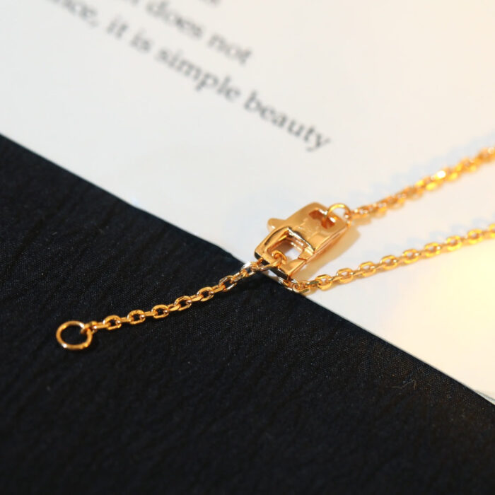 【Valleron Jewelry】STAR AND SUN DIAMOND PINK GOLD NECKLACE - Image 9