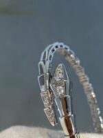 【Valeron Jewelry】SERPENTI BRACELET DIAMONDS SILVER - Image 4