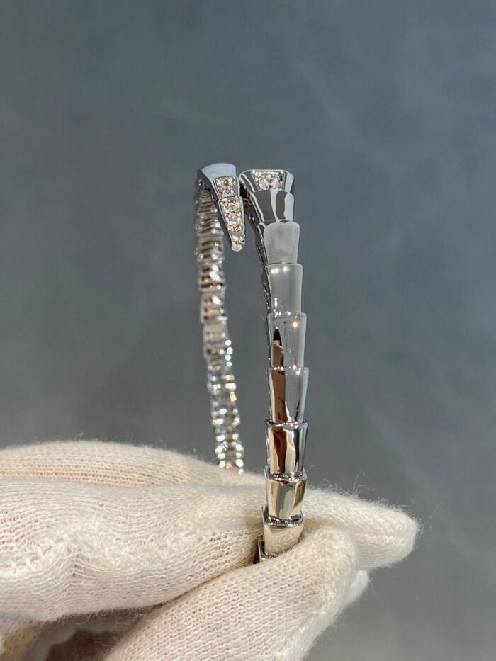 【Valeron Jewelry】SERPENTI BRACELET DIAMONDS SILVER - Image 5