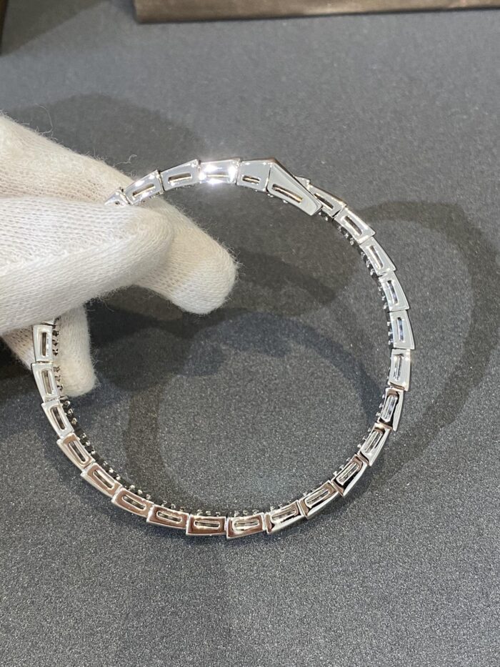 【Valeron Jewelry】SERPENTI BRACELET DIAMONDS SILVER - Image 9