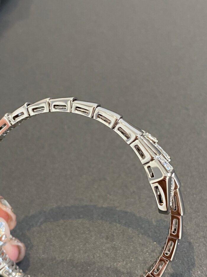 【Valeron Jewelry】SERPENTI BRACELET DIAMONDS SILVER - Image 10