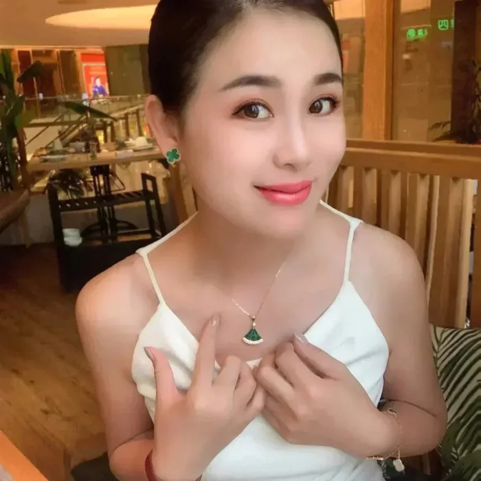 【Valeron Jewelry】CLOVER MEDIUM 1 MOTIFS MALACHITE  EARRINGS - Image 12