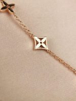 【Valeron Jewelry】STAR AND SUN 7 MOTIFS GOLD BRACELET - Image 5