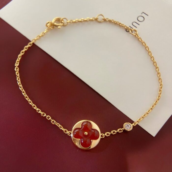 【Valeron Jewelry】SUN PEDANT CARNELIAN BRACELET - Image 1
