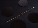 【Valeron Jewelry】HEART CARNELIAN PINK GOLD BRACELET - Image 3