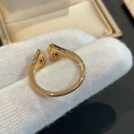 【Valeron Jewelry】DREAM MALACHITE DIAMOND OPEN RING - Image 7