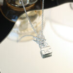 【Valleron Jewelry】POP H PEDANT SILVER NECKLACE - Image 5