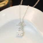 【Valleron Jewelry】POP H PEDANT SILVER NECKLACE - Image 6