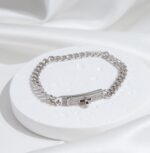 【Valeron Jewelry】KELLY CHAIN SILVER DIAMOND BRACELET