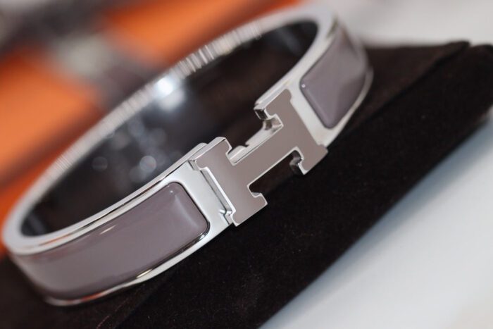 【Valeron Jewelry】H BRACELET 12MM BROWN - Image 4