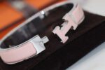 【Valeron Jewelry】H BRACELET 12MM PINK - Image 4