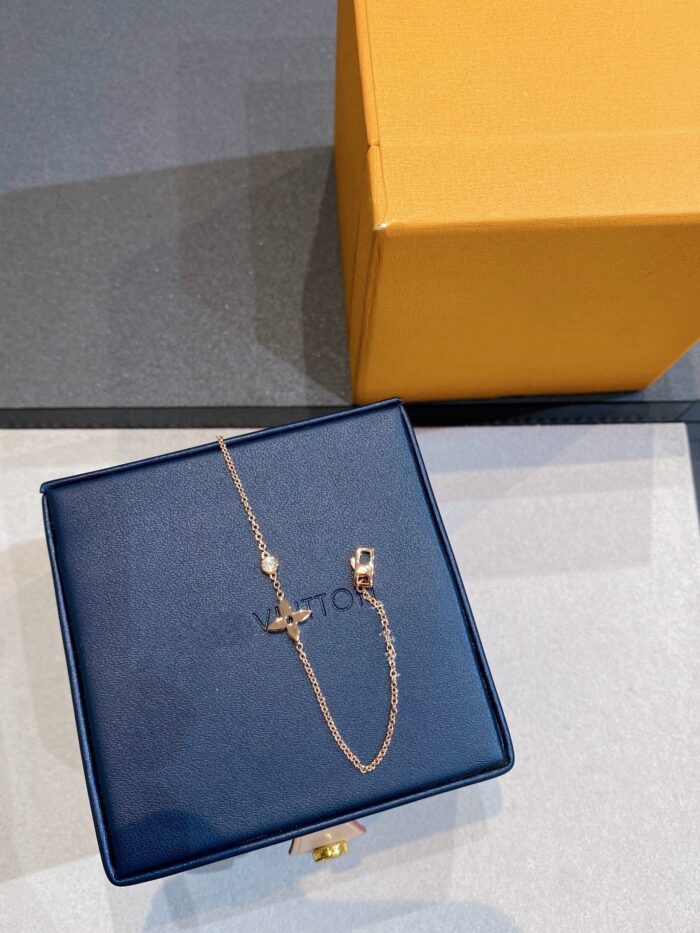 【Valeron Jewelry】STAR DIAMOND PINK GOLD BRACELET - Image 2