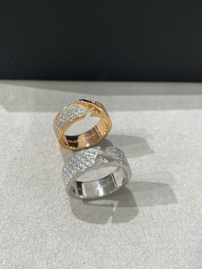 【Valeron Jewelry】LIENS EVIDENCE  DIAMOND PAVED RING - Image 3