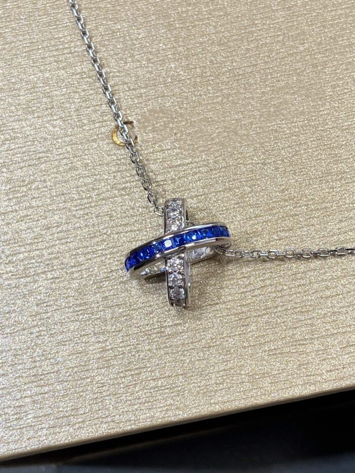 【Valleron Jewelry】LIENS DIAMOND SILVER NECKLACE - Image 3