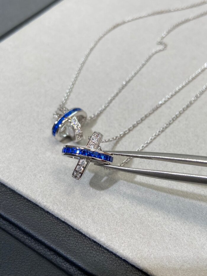 【Valleron Jewelry】LIENS DIAMOND SILVER NECKLACE - Image 5