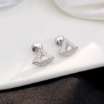 【Valeron Jewelry】DREAM MINI DIAMOND STUD EARRINGS - Image 4