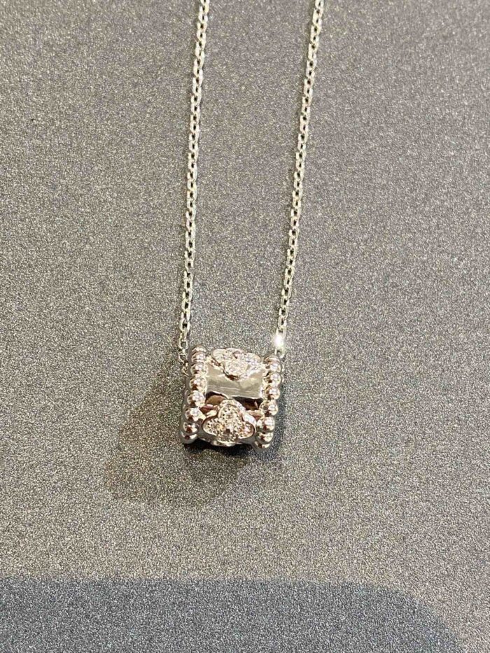 【Valleron Jewelry】PERLEE PEDANT SIVLER DIAMOND NECKLACE - Image 2