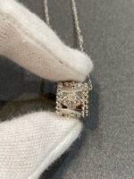 【Valleron Jewelry】PERLEE PEDANT SIVLER DIAMOND NECKLACE - Image 3