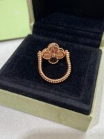 【Valeron Jewelry】CLOVER RIVERSIBLE ROSE GOLD RING - Image 4