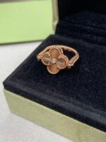 【Valeron Jewelry】CLOVER RIVERSIBLE ROSE GOLD RING - Image 7