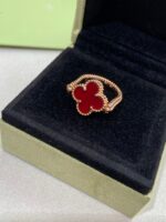 【Valeron Jewelry】CLOVER RIVERSIBLE ROSE GOLD RING - Image 9