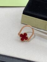 【Valeron Jewelry】CLOVER RIVERSIBLE ROSE GOLD RING - Image 10
