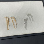 【Valeron Jewelry】CHAINE CHAOS DIAMOND DROP EARRINGS - Image 2