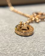 【Valerone Jewelry】DREAM MALACHITE DIAMOND PAVED PINK GOLD NECKLACE - Image 7