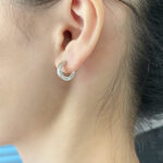 【Valeron Jewelry】LOVE DIAMOND EARRINGS - Image 4