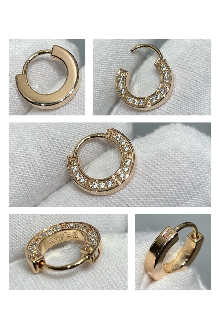 【Valeron Jewelry】LOVE DIAMOND EARRINGS - Image 3