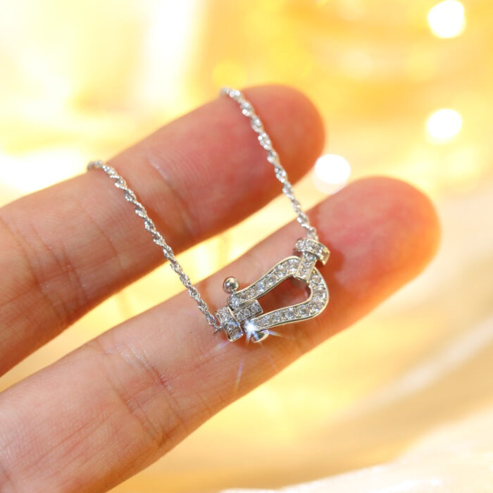 【Valleron Jewelry】FORCE 10 DIAMOND SILVER NECKLACE MINI MODEL - Image 3