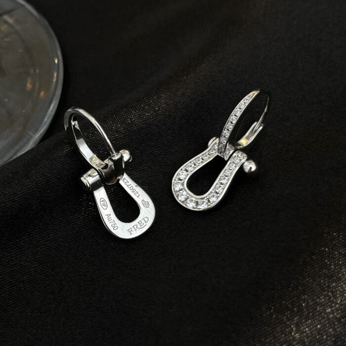 【Valeron Jewelry】FORCE 10 FULL DIAMOND DROP EARRINGS MEDIUM MODEL - Image 9