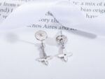 【Valeron Jewelry】VIDYLLE SILVER DIAMOND MINI DROP EARRINGS - Image 4