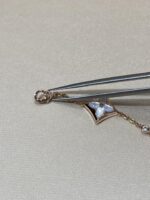 【Valeron Jewelry】STAR 4 MOTIF MOP DIAMOND PINK GOLD BRACELET - Image 5