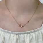 【Valleron Jewelry】FORCE 10 DIAMOND PINK GOLD NECKLACE - Image 2