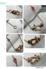 【Valleron Jewelry】FORCE 10 DIAMOND PINK GOLD NECKLACE - Image 7