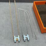 【Valleron Jewelry】POP H SKY BLUE NECKLACE