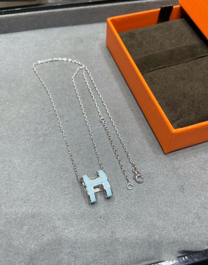【Valleron Jewelry】POP H SKY BLUE NECKLACE - Image 6