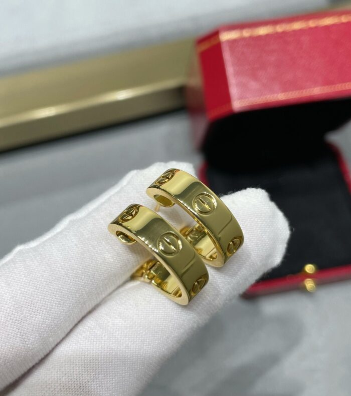 【Valeron Jewelry】LOVE 5.5MM EARRINGS - Image 3